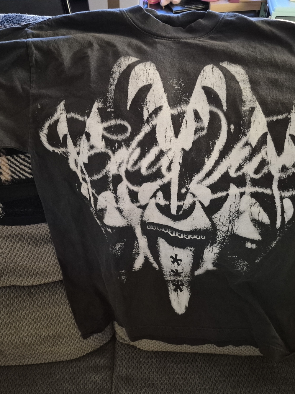 Evil Vice Mens Black Cotton Men's T-Shirt S Crew Neck Short Sleeve Graphic Print